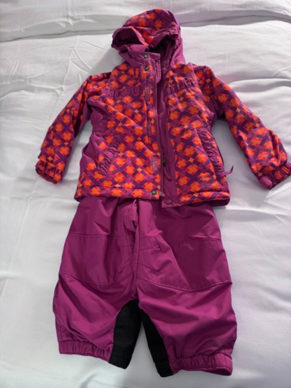 REI Brand Winter Jacket and Snow Pants Girls 2T